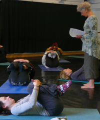 Cours avec de jeunes danseurs